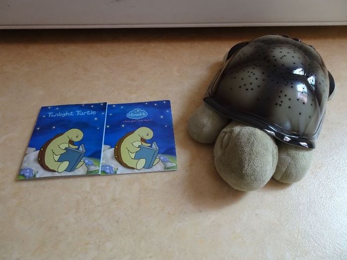 Veilleuse apaisante Tortue verte projecteur d’étoiles Cloub B