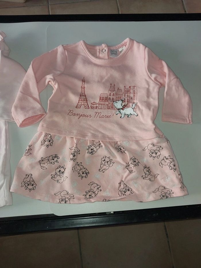 Lot 2 robes disney 2-6 mois - photo numéro 3