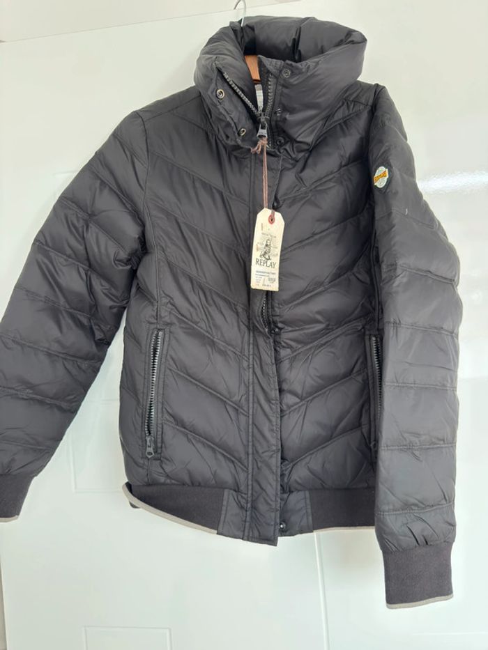 Blouson veste en duvet Replay noir en S NEUVE