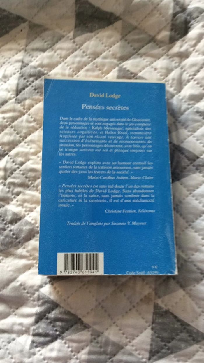 #pensées secrètes David Lodge - photo numéro 3