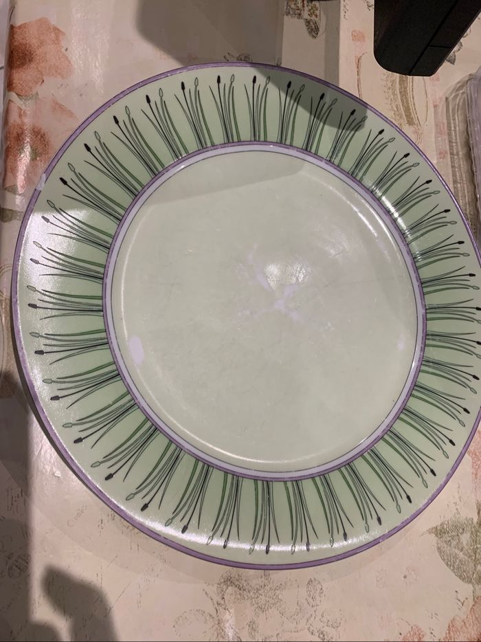 Lot de 5 grandes assiettes - photo numéro 8