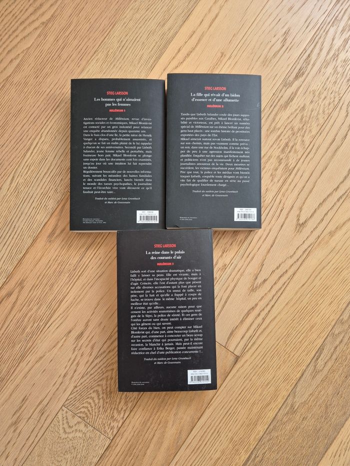 Trilogie Millenium Stieg Larsson, TBE 📚 - photo numéro 2