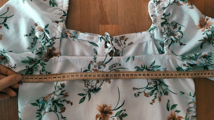 Blouse fleurie/crop top Kookaï T38 en viscose - photo numéro 6