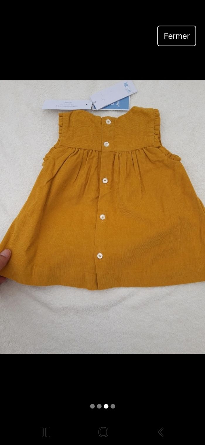 robe jaune moutarde jacadi - photo numéro 2