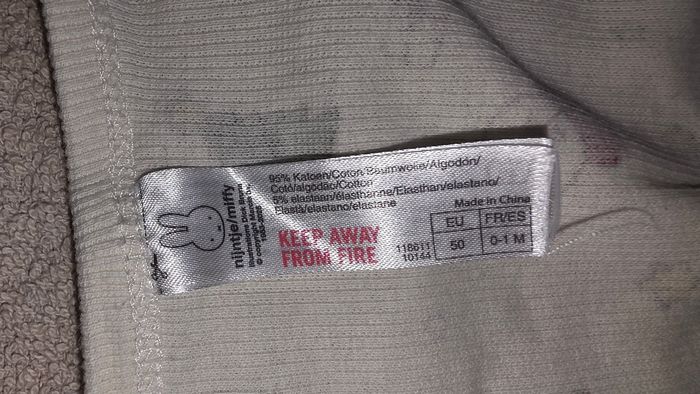 4 Body Miffy 0-1M 50cm - photo numéro 2