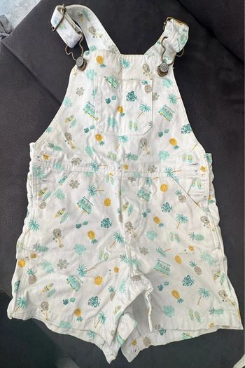 Salopette coconut Cyrillus 18 mois TBE (11€)