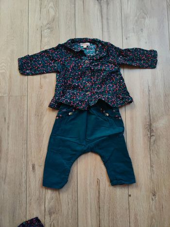 Ensemble pantalon chemise DPAM