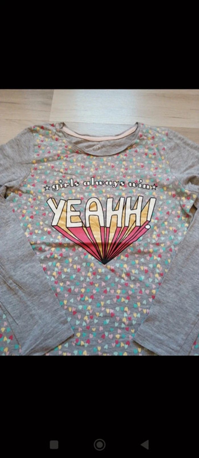 Tee-shirt manches longues 11-12 ans - photo numéro 2