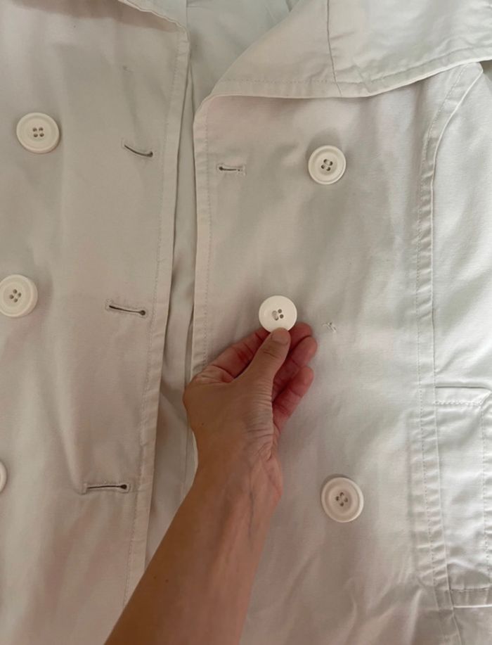 Veste blanche - photo numéro 7