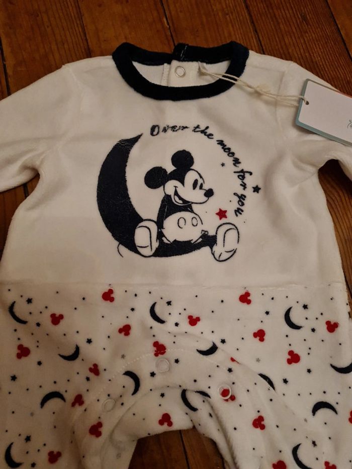 Pyjama orchestra Mickey taille naissance neuf - photo numéro 2