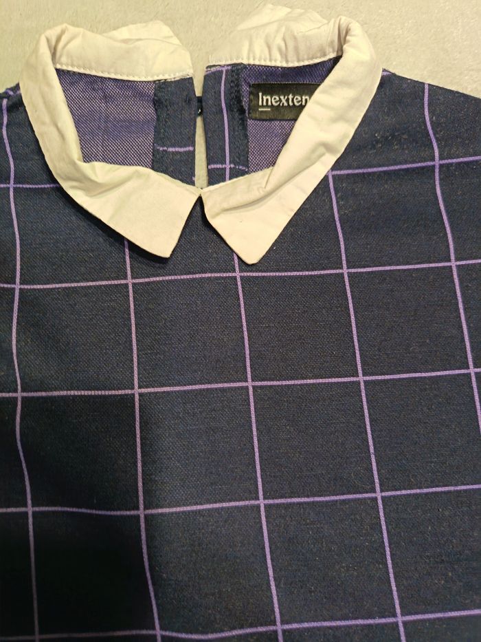 Robe bleue de In Extenso 8 ans réf 860 P21 - photo numéro 5
