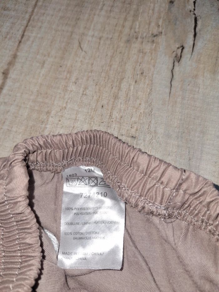 Pantalon gris fille 12 mois - photo numéro 2