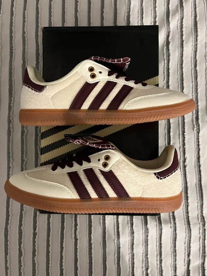Adidas Samba Wales Bonner Crème Taille 37 - photo numéro 5
