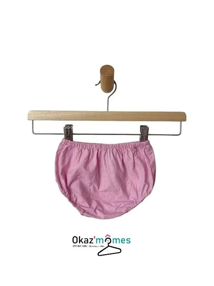 Ensemble robe d’été rose + bloomer assorti - Jacadi 6 mois (67cm) - photo numéro 4