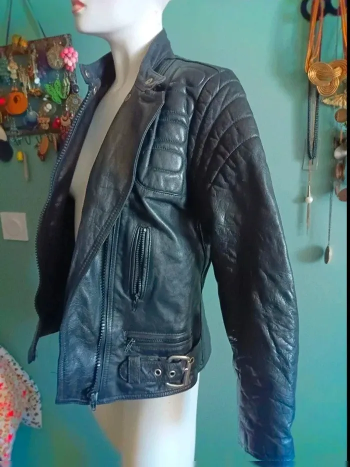 Blouson cuir vintage Fieldsheer 36 - photo numéro 6