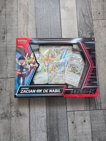 Coffret pokemon zacian