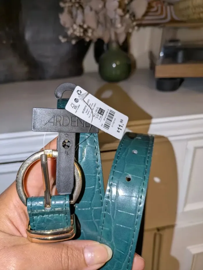 Ceinture verte Ardene NEUVE mode tendance accessoire femme homme - photo numéro 4