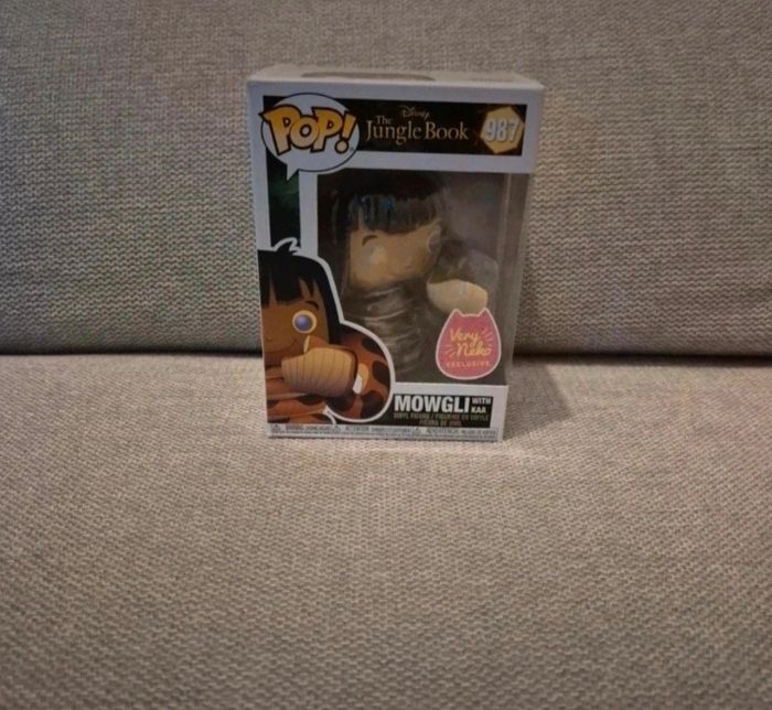 Figurine POP Mowgli with kaa 987
