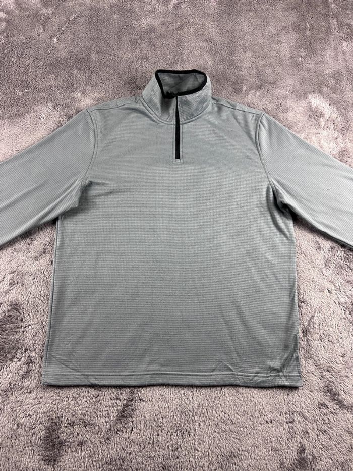 Pull de sport Starter quart zip gris – Taille M - photo numéro 6