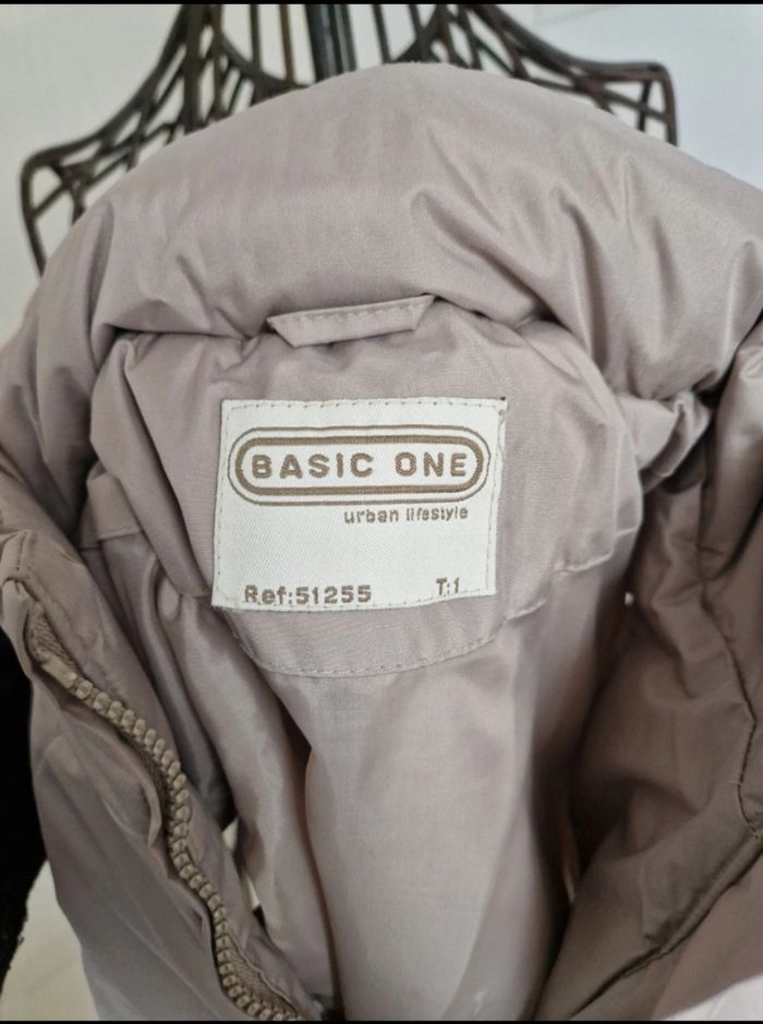Doudoune sans manche beige femme basic one taille S/36 - photo numéro 10