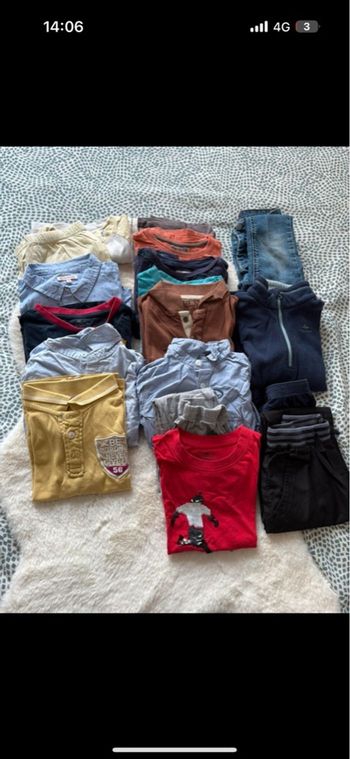 Lot garçon 4&5&6ans 