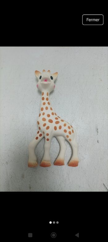Sophie la girafe caoutchouc