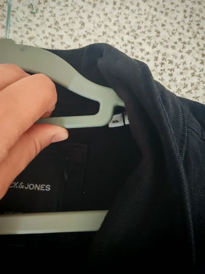Blouson noir jack&jones - photo numéro 4