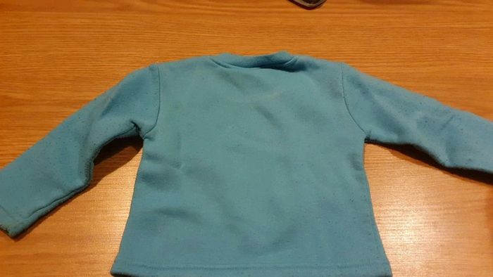 sweat 2 ans turquoise - photo numéro 2