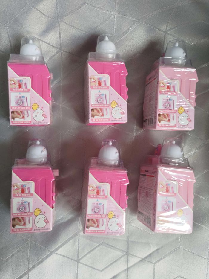 Distributeur de bonbons Molang au choix – Mini lave-linge interactif & figurine - photo numéro 4
