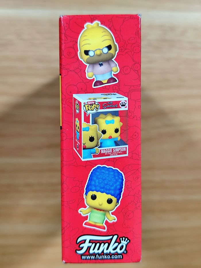 Boîte 4 Bitty Pop! The Simpsons - Itchy, Marge, Moe, Lard Lad (Chase Edition) - photo numéro 6
