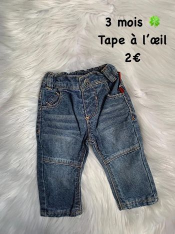 Jean 🍀 3 mois 🍀 Tape a l’œil