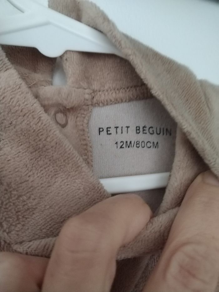 Pyjama bébé garçon Petit Béguin 12 mois - photo numéro 3