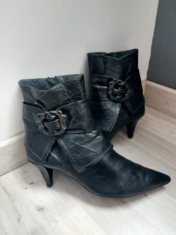 Bottines en cuir "Hispanitas"