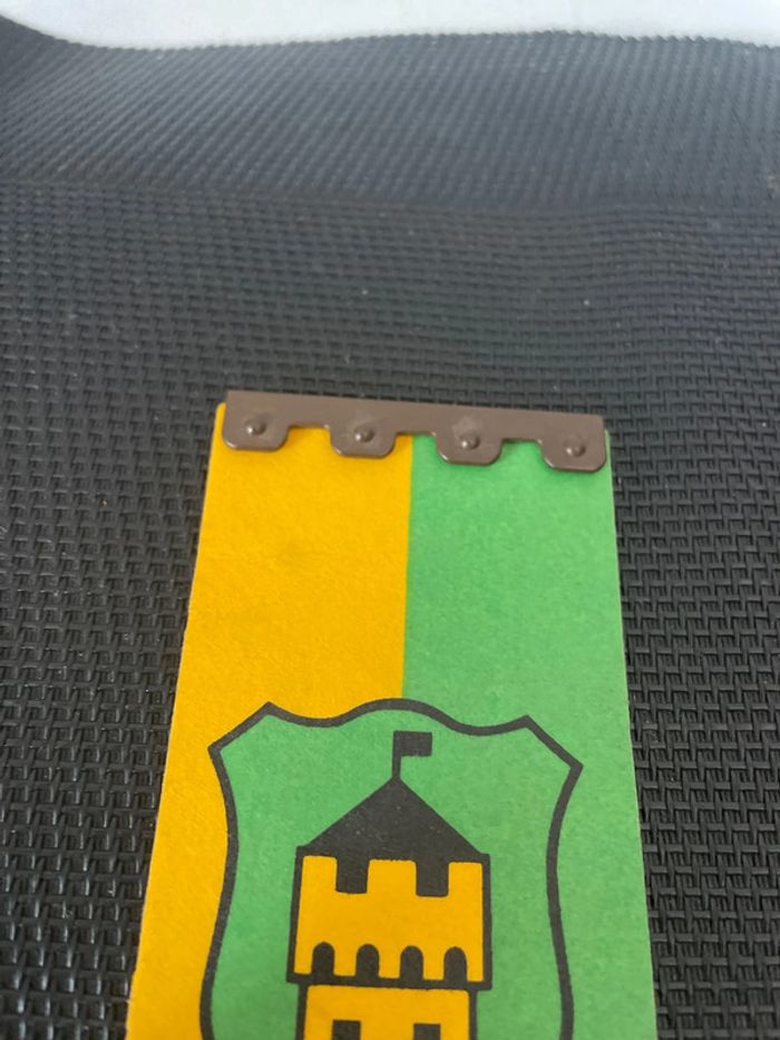 Playmobil drapeau étendard 3123 3665 3666 3888 4063 7175 moyen âge château citadelle - photo numéro 2