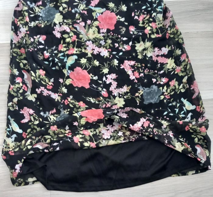 Robe à motifs à bretelles Kiabi taille M - photo numéro 4