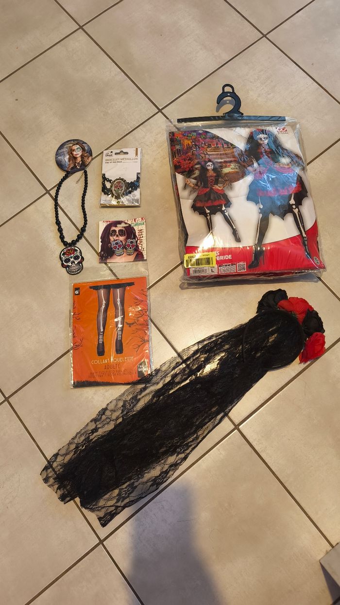 Costume complet day of the dead