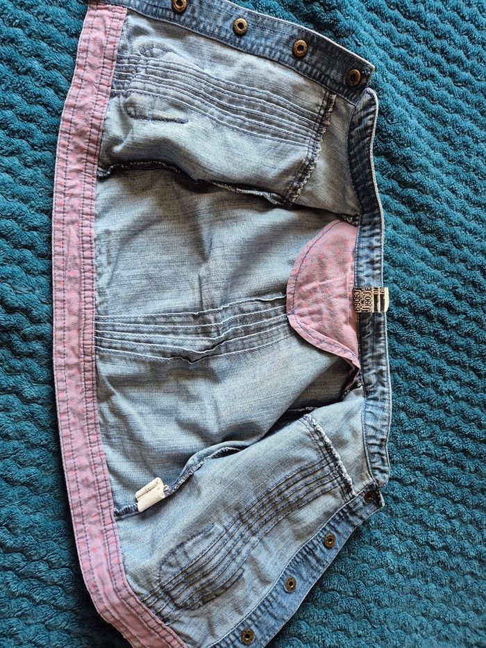 Veste jean bébé fille taille 18mois - photo numéro 2