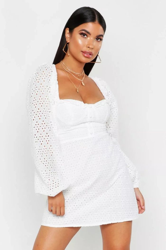 Robe courte Broderie Anglaise - photo numéro 9