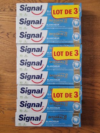 Dentifrice signal