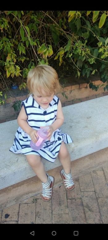 Robe marinière et son beret