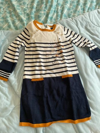 Robe hiver terre de marins 4ans