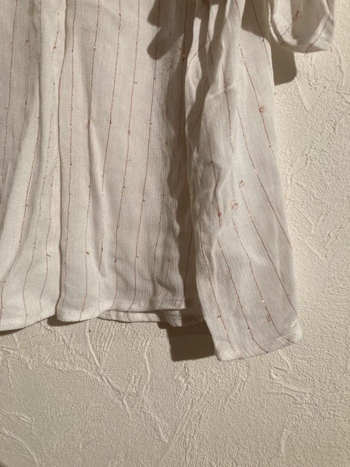 Haut blanc et doré - photo numéro 13