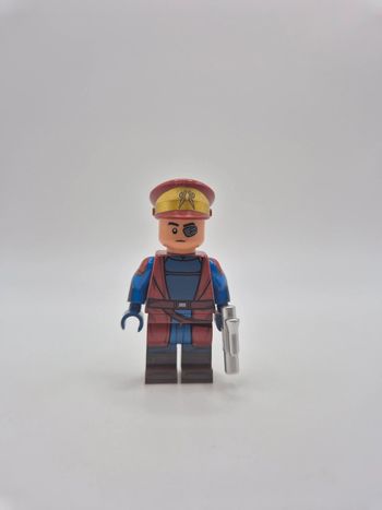 Figurine type lego custom Capitaine Typho des gardes de sécurité de Naboo star wars