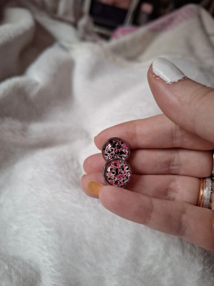 Bracelet et boucles d'oreilles artisanale neuf - photo numéro 5