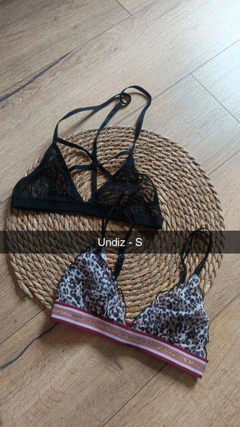 Lot de 2 soutien gorge femme Undiz taille S