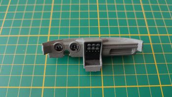 Tableau de bord pièce détachée miniature Tonka Polistil Lamborghini Miura 1/18 1/18e 1/18ème #D25