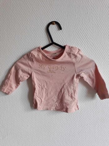 Tee short manches longues