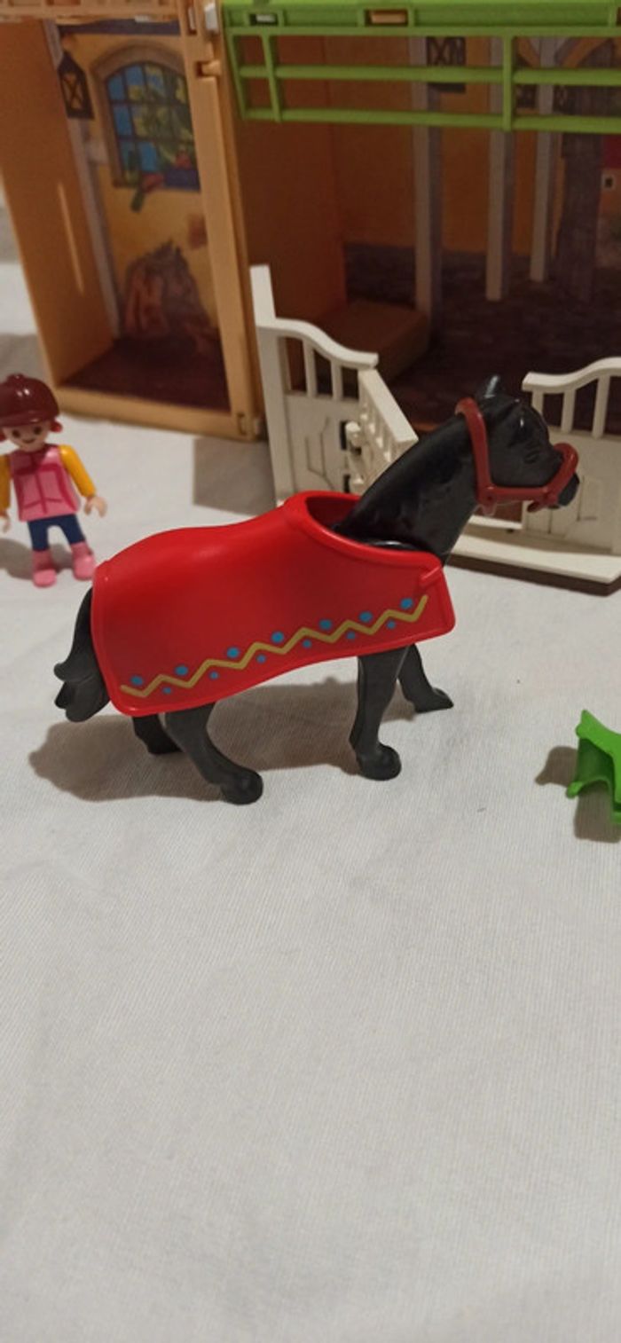 Écurie transportable playmobil - photo numéro 9