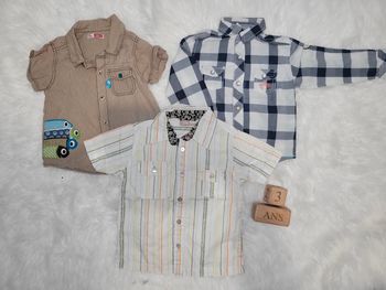 Lot 3 chemises 3 ans