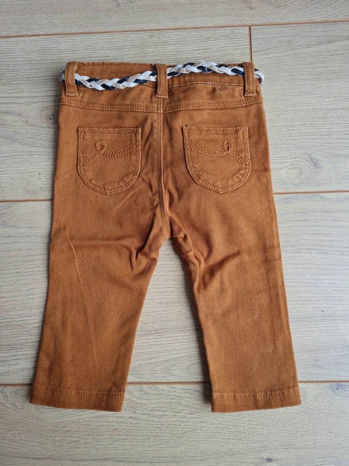 pantalon marron Grain de blé 6 mois - photo numéro 3